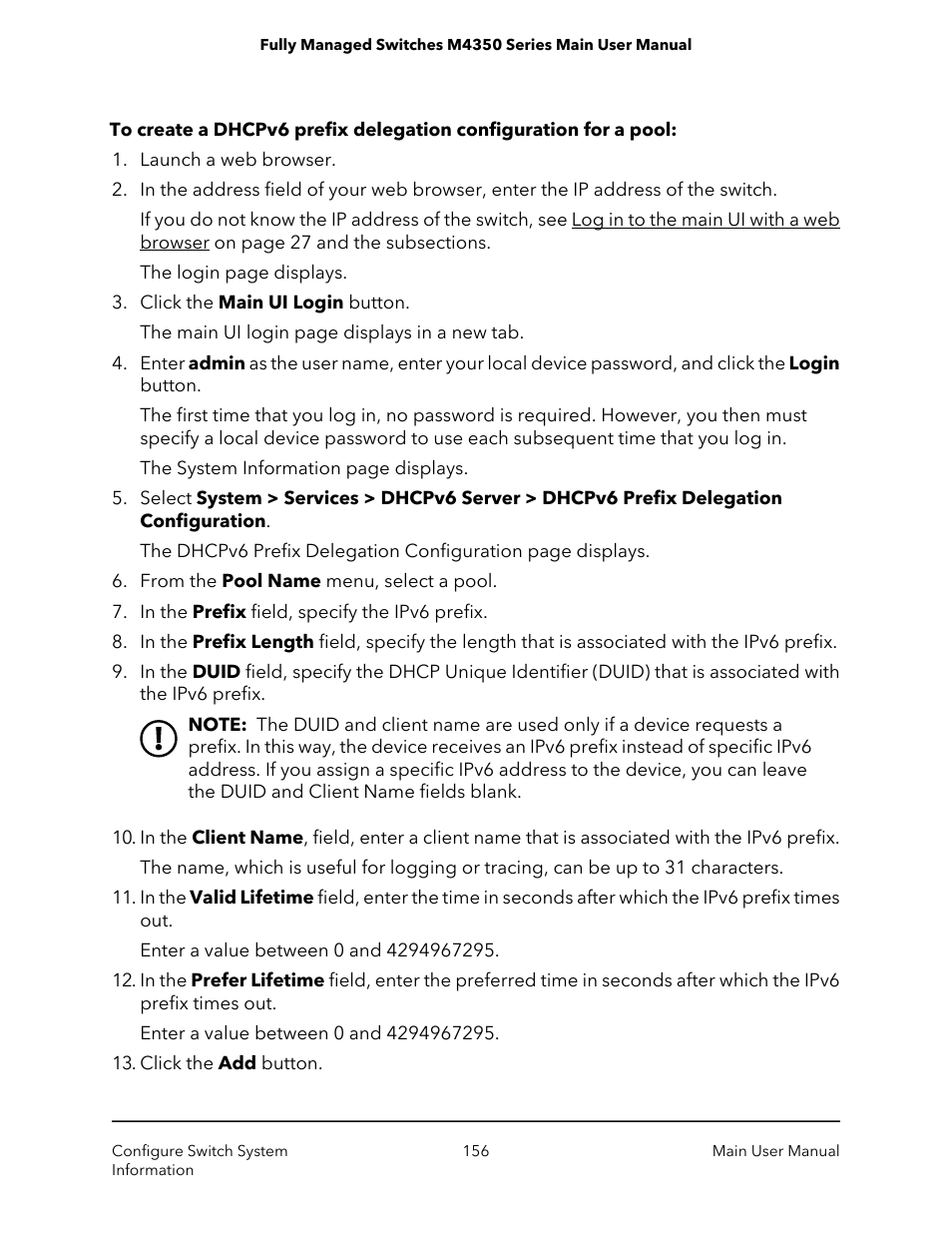 NETGEAR M4350-24F4V 24-Port 10G SFP+ Managed AV Network Switch User Manual | Page 156 / 971