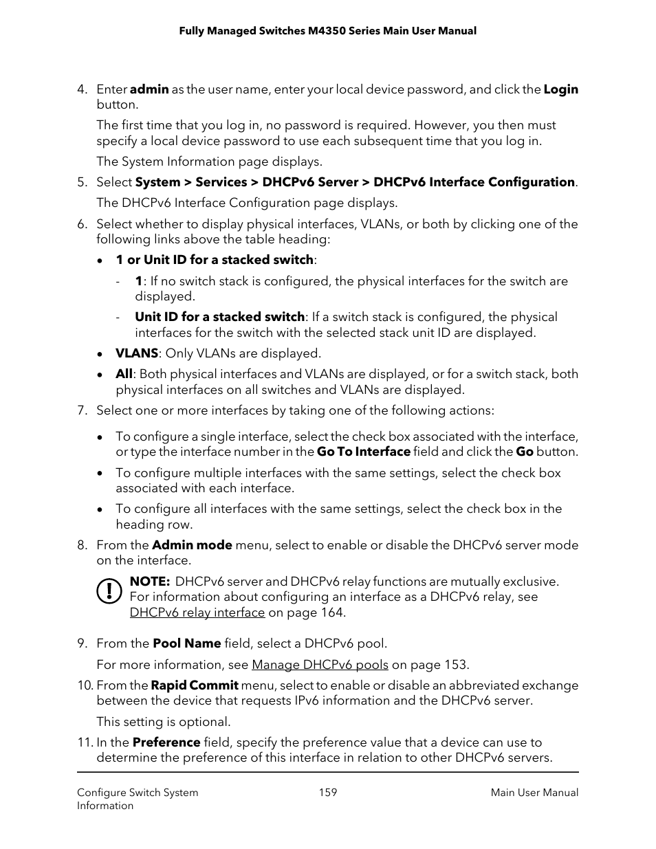 NETGEAR M4350-24F4V 24-Port 10G SFP+ Managed AV Network Switch User Manual | Page 159 / 971