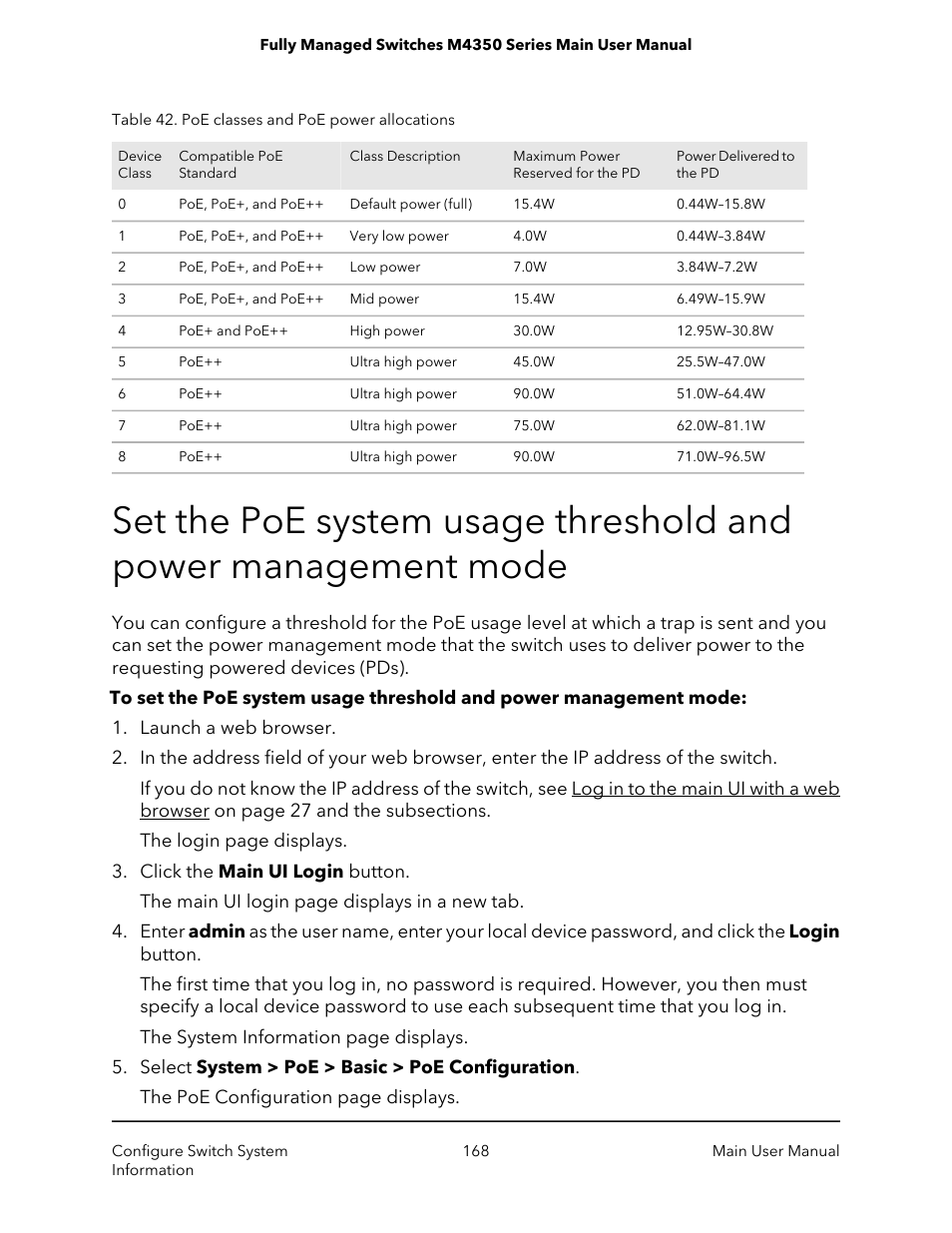 NETGEAR M4350-24F4V 24-Port 10G SFP+ Managed AV Network Switch User Manual | Page 168 / 971