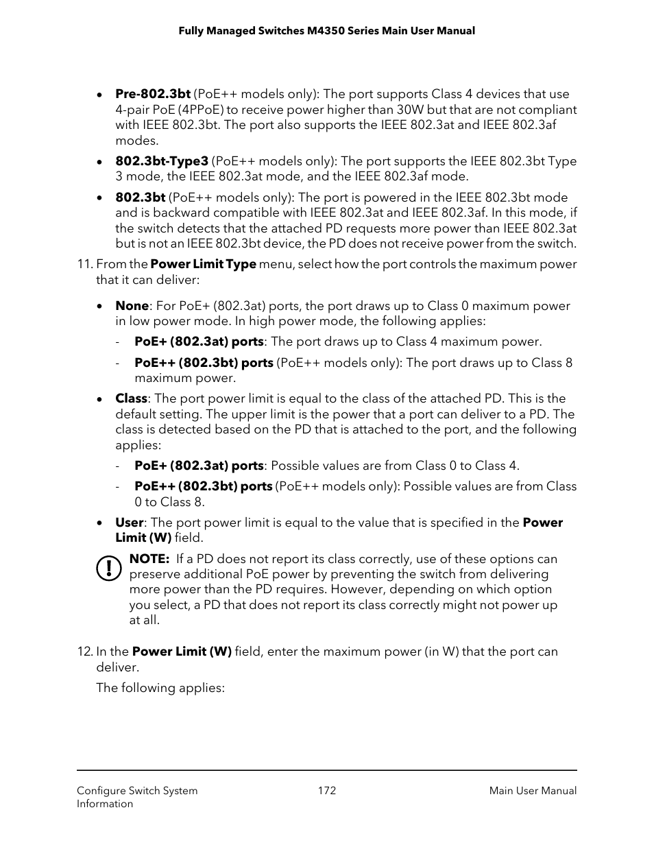 NETGEAR M4350-24F4V 24-Port 10G SFP+ Managed AV Network Switch User Manual | Page 172 / 971