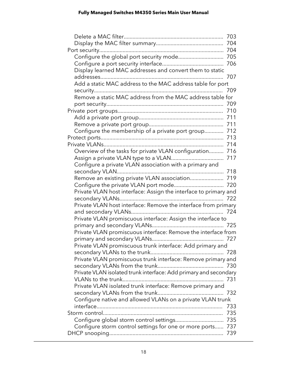 NETGEAR M4350-24F4V 24-Port 10G SFP+ Managed AV Network Switch User Manual | Page 18 / 971