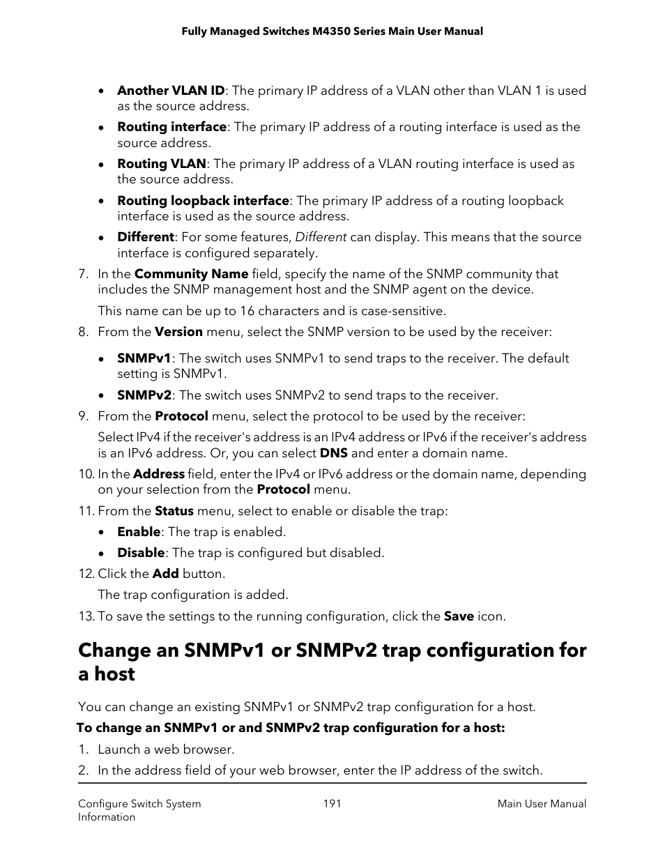 NETGEAR M4350-24F4V 24-Port 10G SFP+ Managed AV Network Switch User Manual | Page 191 / 971