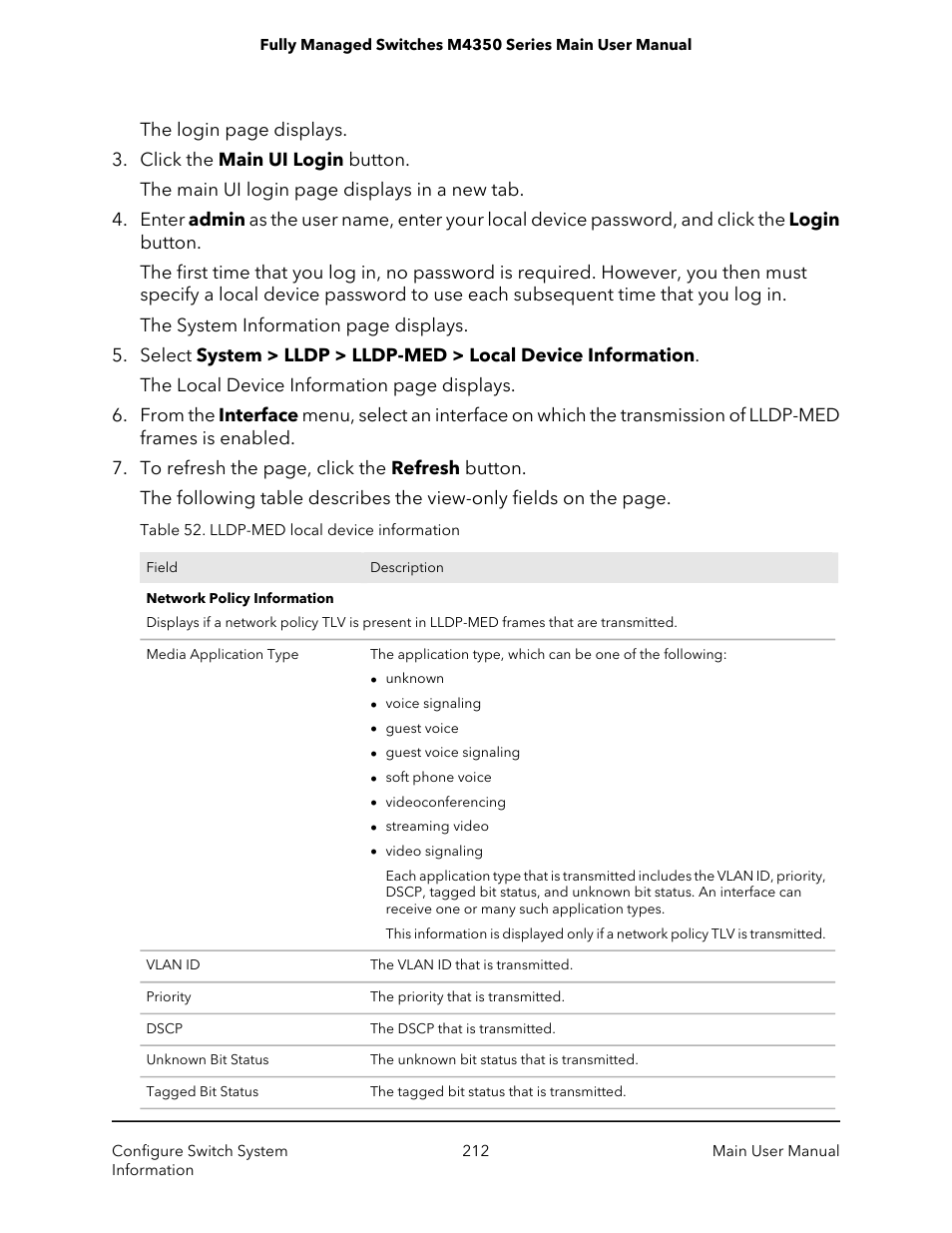 NETGEAR M4350-24F4V 24-Port 10G SFP+ Managed AV Network Switch User Manual | Page 212 / 971