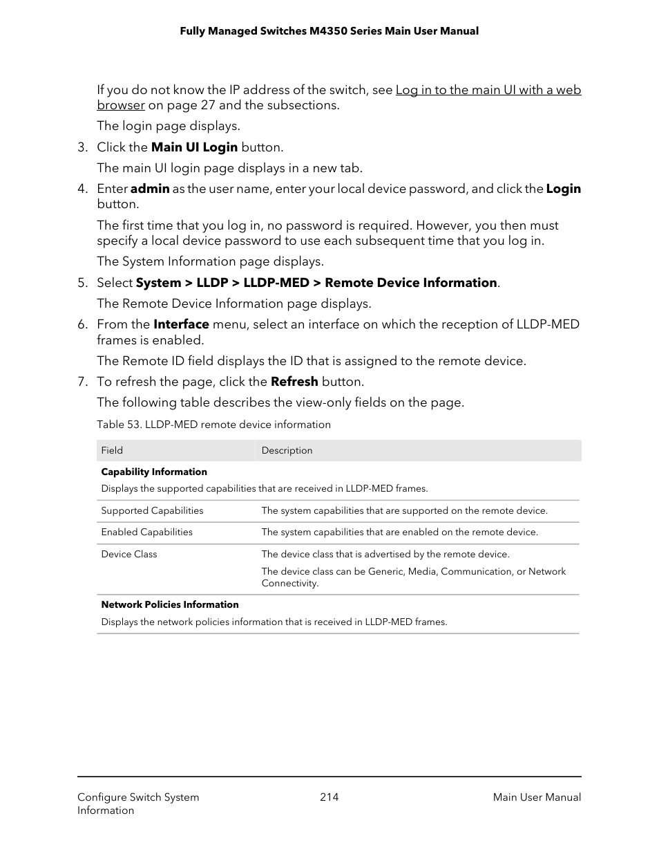 NETGEAR M4350-24F4V 24-Port 10G SFP+ Managed AV Network Switch User Manual | Page 214 / 971