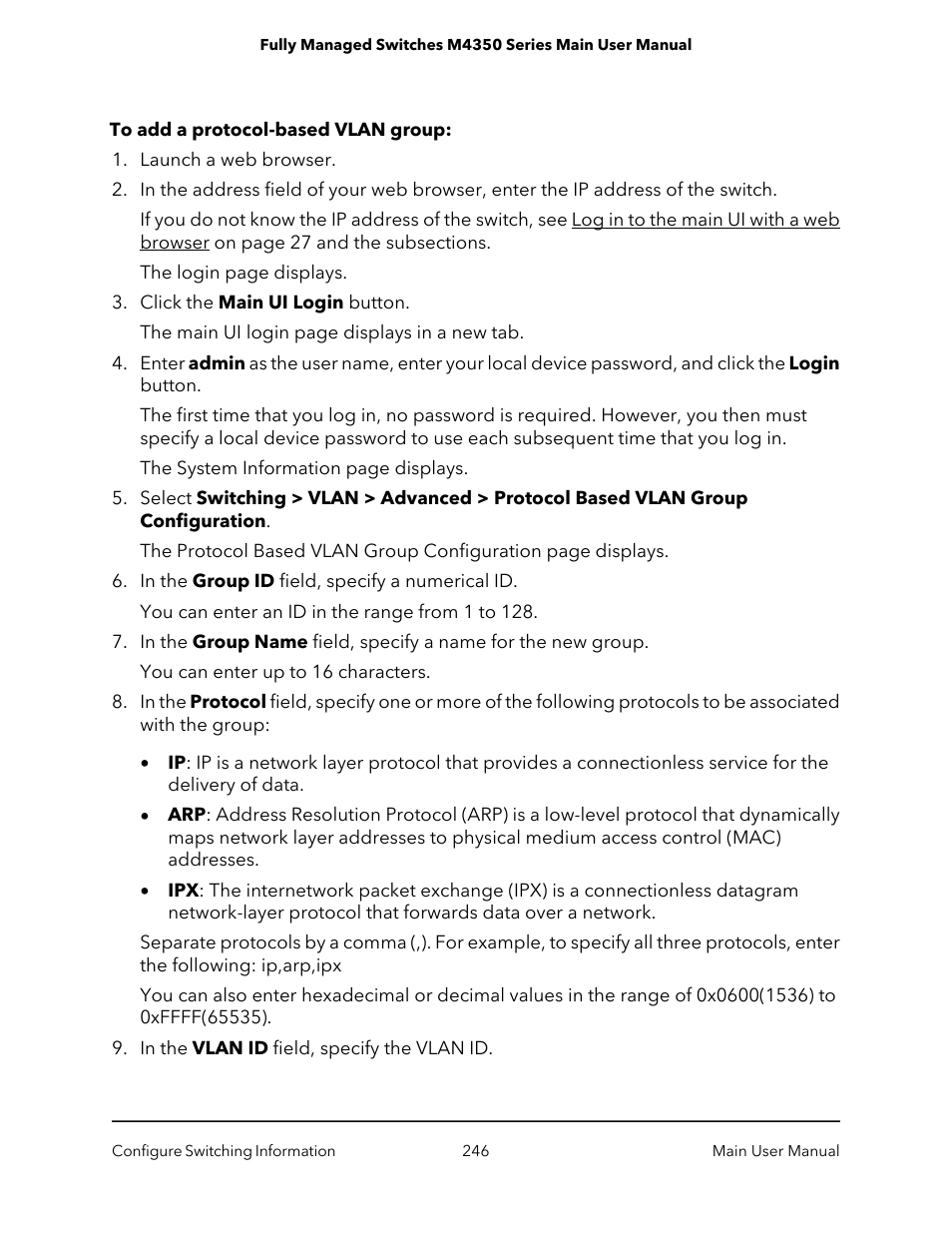 NETGEAR M4350-24F4V 24-Port 10G SFP+ Managed AV Network Switch User Manual | Page 246 / 971