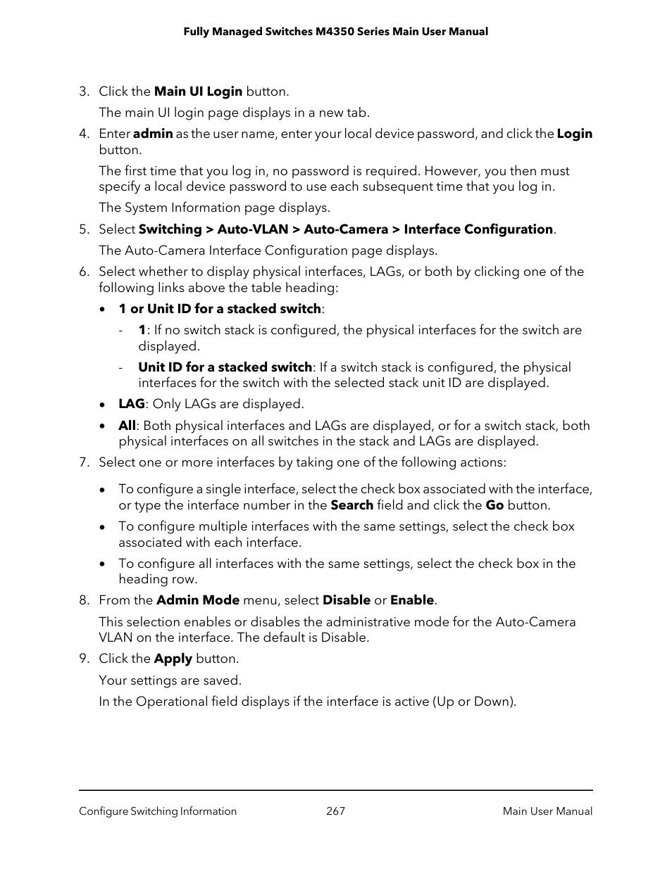 NETGEAR M4350-24F4V 24-Port 10G SFP+ Managed AV Network Switch User Manual | Page 267 / 971