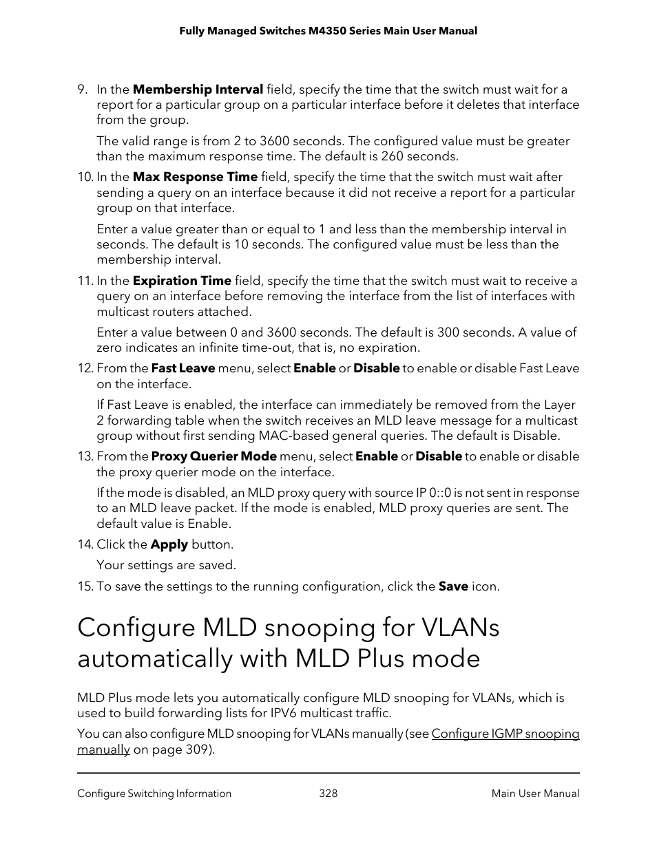 NETGEAR M4350-24F4V 24-Port 10G SFP+ Managed AV Network Switch User Manual | Page 328 / 971