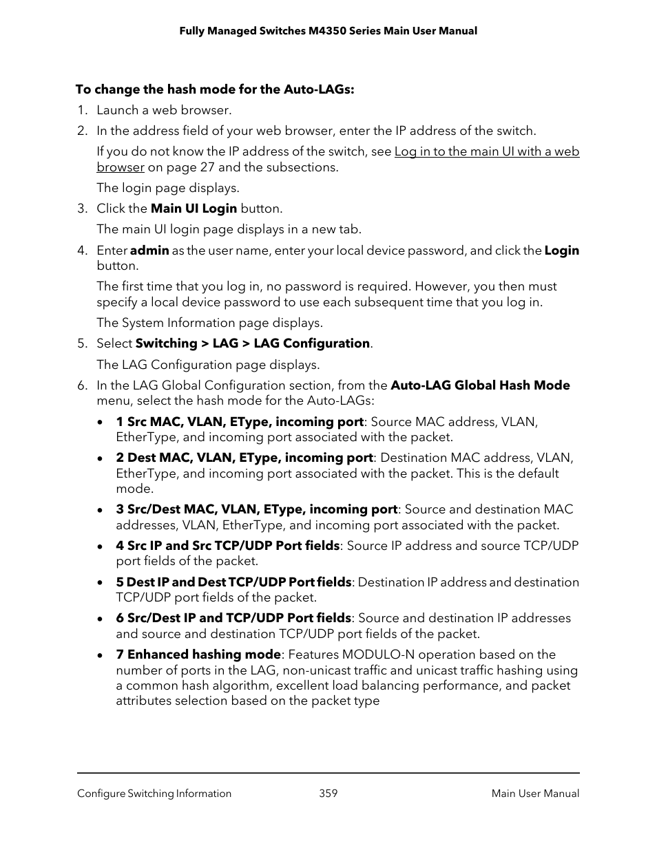 NETGEAR M4350-24F4V 24-Port 10G SFP+ Managed AV Network Switch User Manual | Page 359 / 971