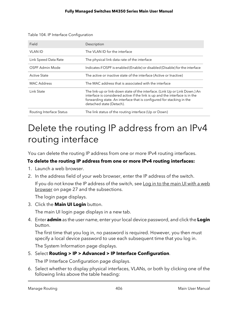 NETGEAR M4350-24F4V 24-Port 10G SFP+ Managed AV Network Switch User Manual | Page 406 / 971