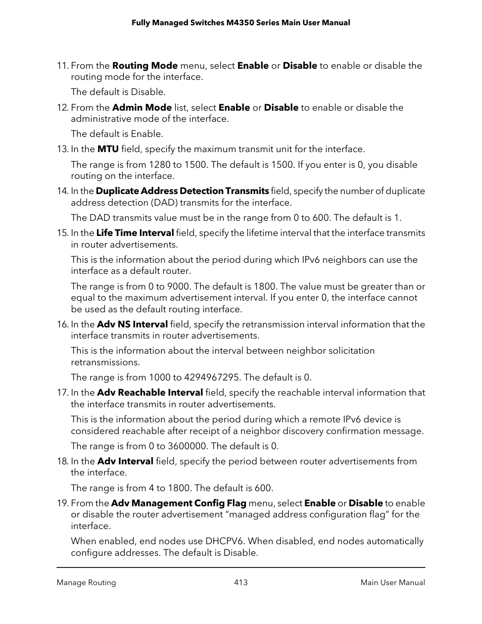 NETGEAR M4350-24F4V 24-Port 10G SFP+ Managed AV Network Switch User Manual | Page 413 / 971