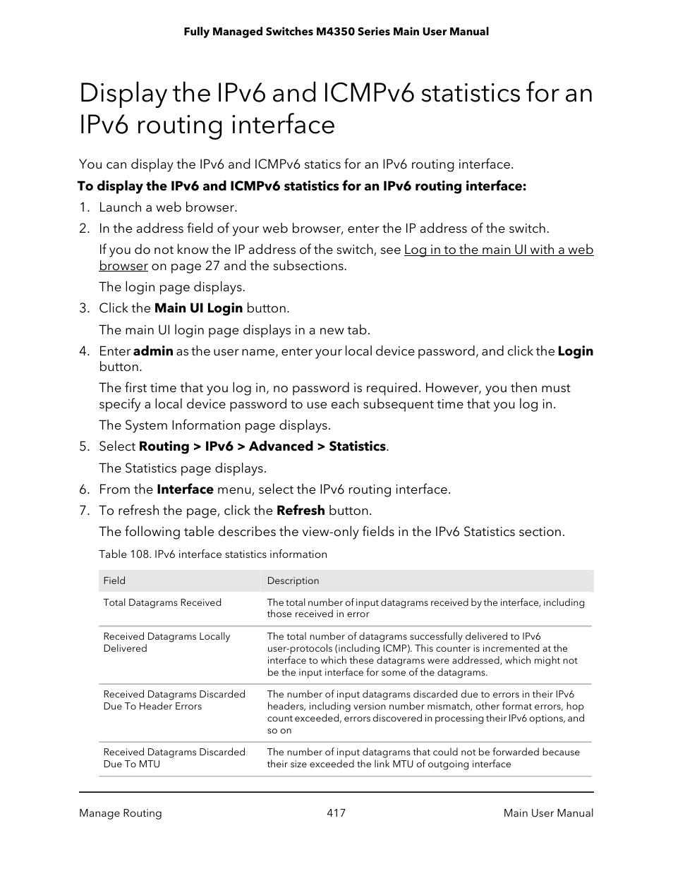 NETGEAR M4350-24F4V 24-Port 10G SFP+ Managed AV Network Switch User Manual | Page 417 / 971