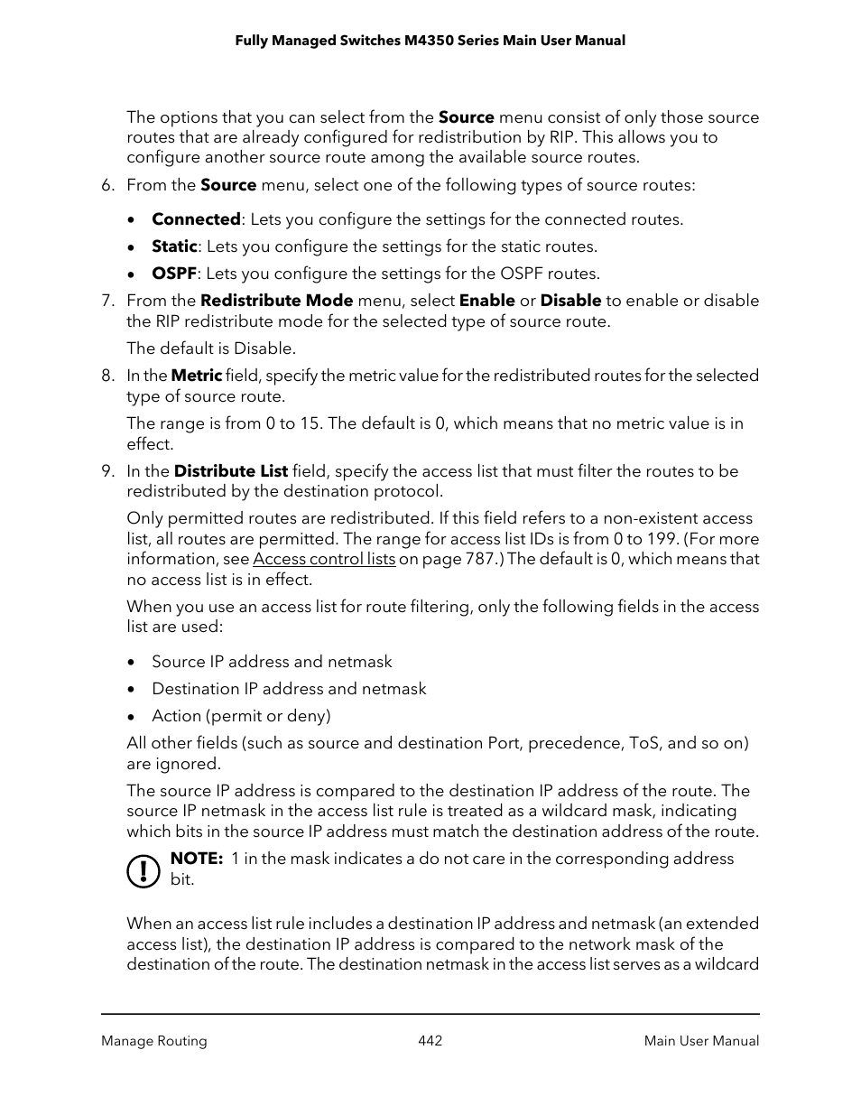 NETGEAR M4350-24F4V 24-Port 10G SFP+ Managed AV Network Switch User Manual | Page 442 / 971