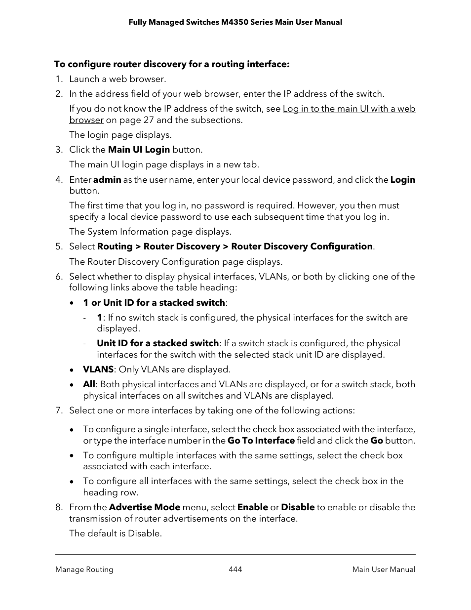 NETGEAR M4350-24F4V 24-Port 10G SFP+ Managed AV Network Switch User Manual | Page 444 / 971