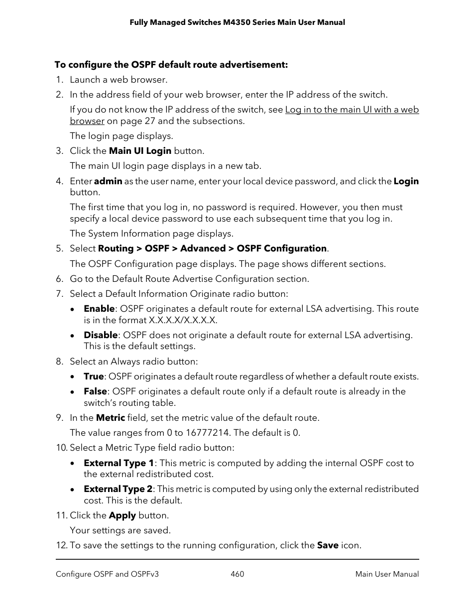 NETGEAR M4350-24F4V 24-Port 10G SFP+ Managed AV Network Switch User Manual | Page 460 / 971