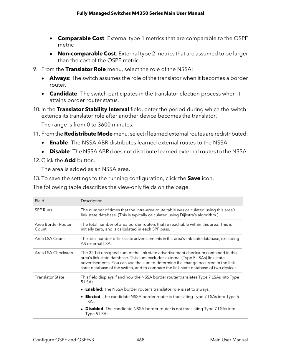 NETGEAR M4350-24F4V 24-Port 10G SFP+ Managed AV Network Switch User Manual | Page 468 / 971