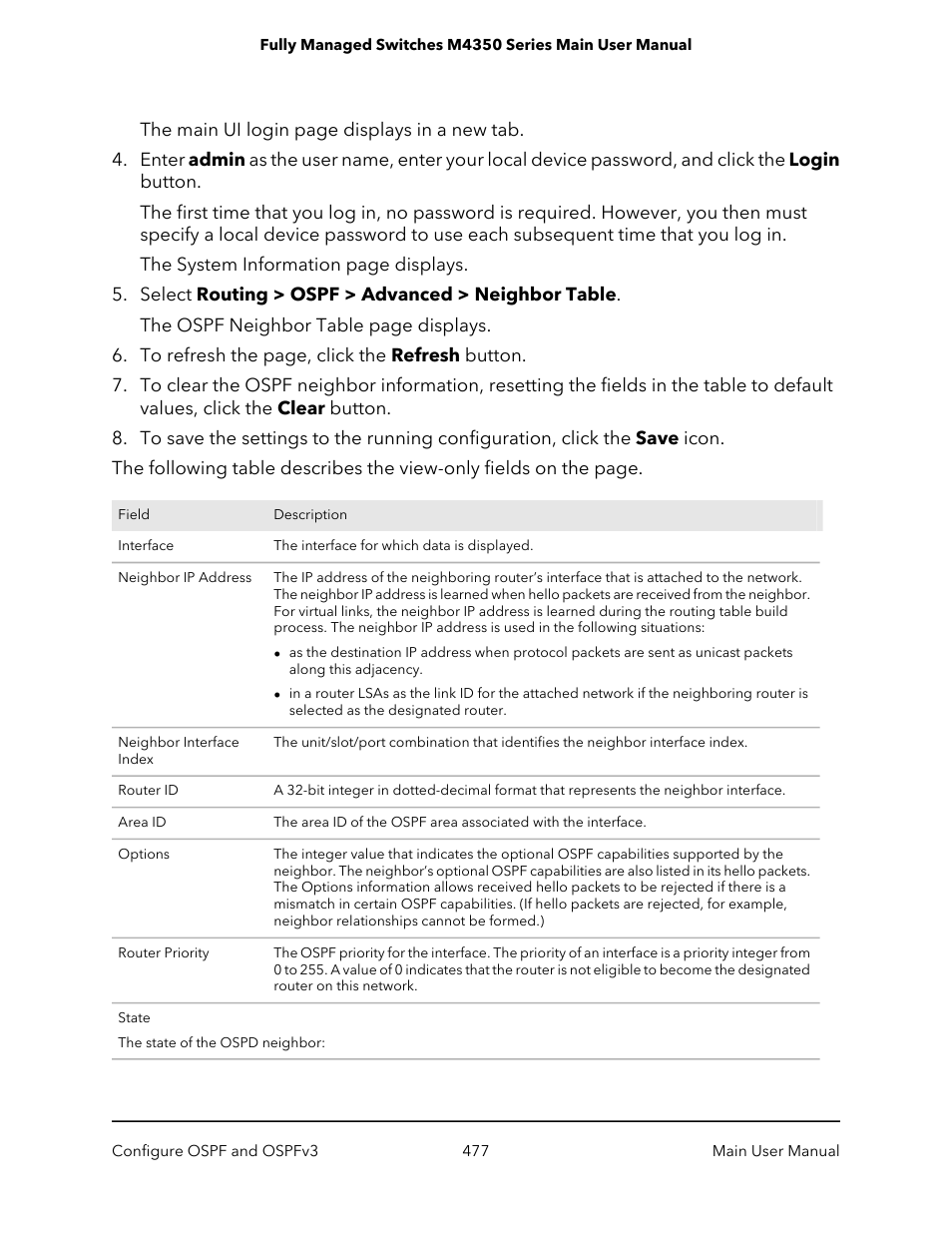 NETGEAR M4350-24F4V 24-Port 10G SFP+ Managed AV Network Switch User Manual | Page 477 / 971