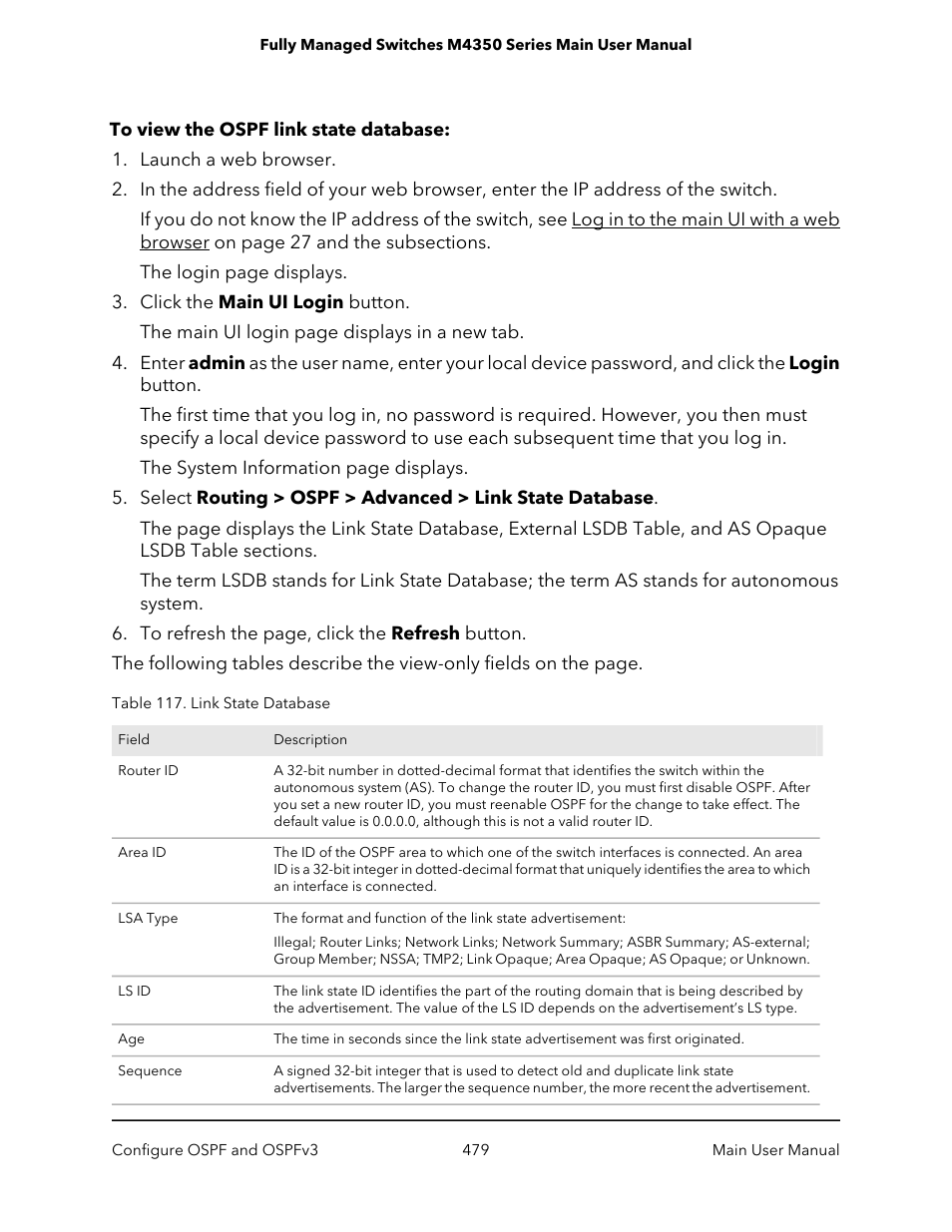 NETGEAR M4350-24F4V 24-Port 10G SFP+ Managed AV Network Switch User Manual | Page 479 / 971