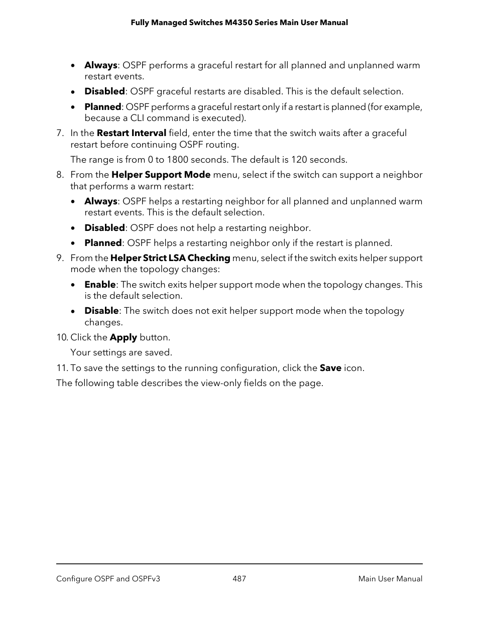 NETGEAR M4350-24F4V 24-Port 10G SFP+ Managed AV Network Switch User Manual | Page 487 / 971