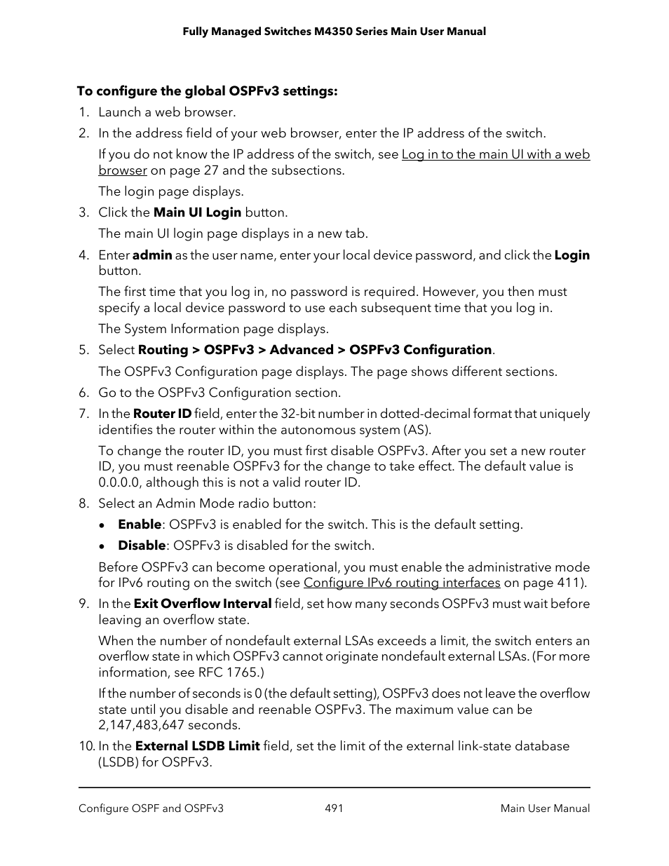 NETGEAR M4350-24F4V 24-Port 10G SFP+ Managed AV Network Switch User Manual | Page 491 / 971