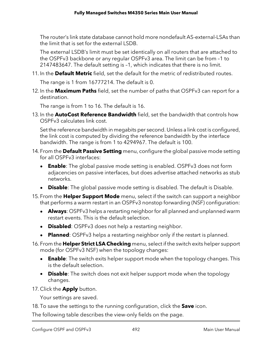 NETGEAR M4350-24F4V 24-Port 10G SFP+ Managed AV Network Switch User Manual | Page 492 / 971