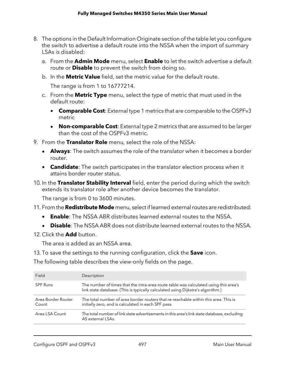 NETGEAR M4350-24F4V 24-Port 10G SFP+ Managed AV Network Switch User Manual | Page 497 / 971