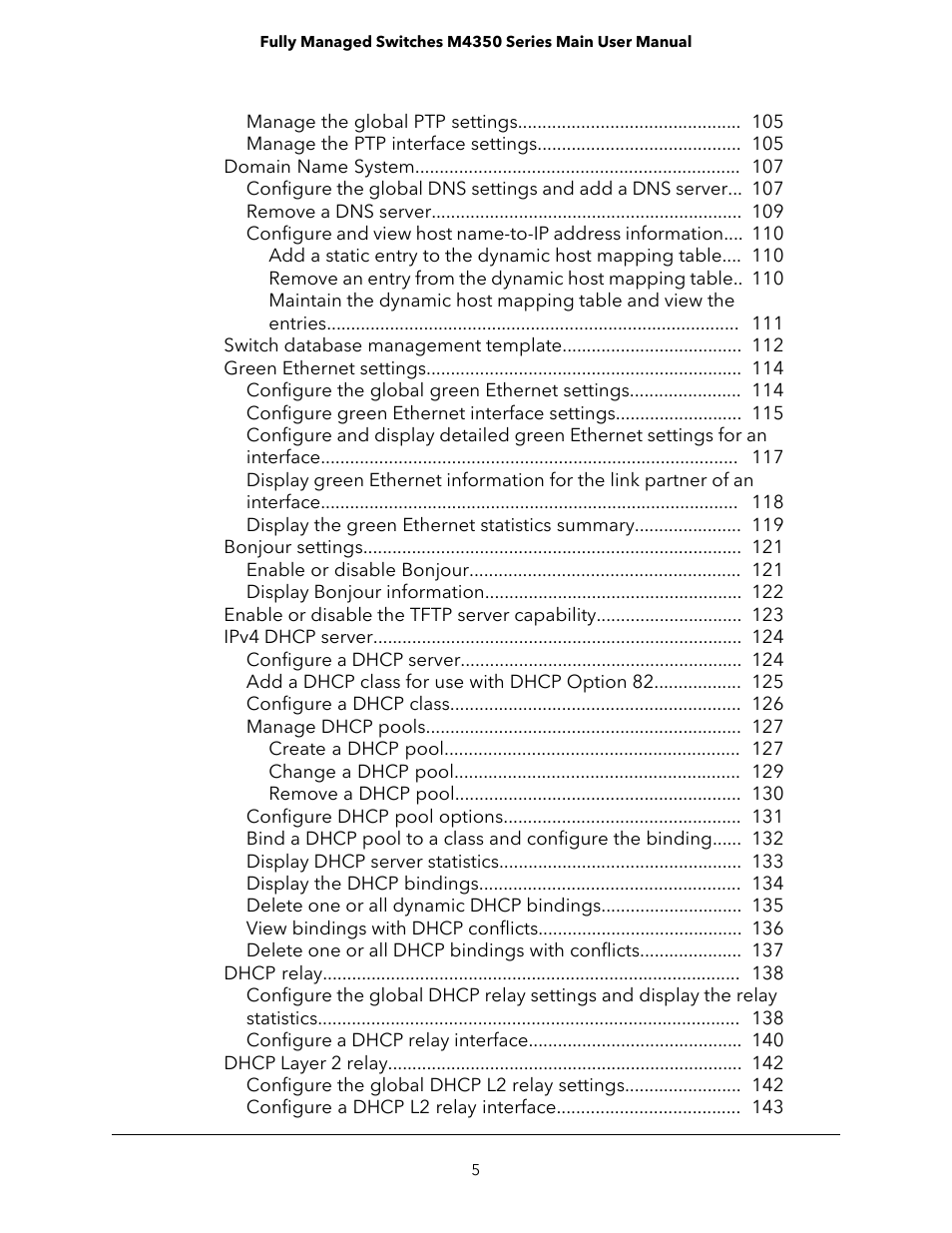 NETGEAR M4350-24F4V 24-Port 10G SFP+ Managed AV Network Switch User Manual | Page 5 / 971