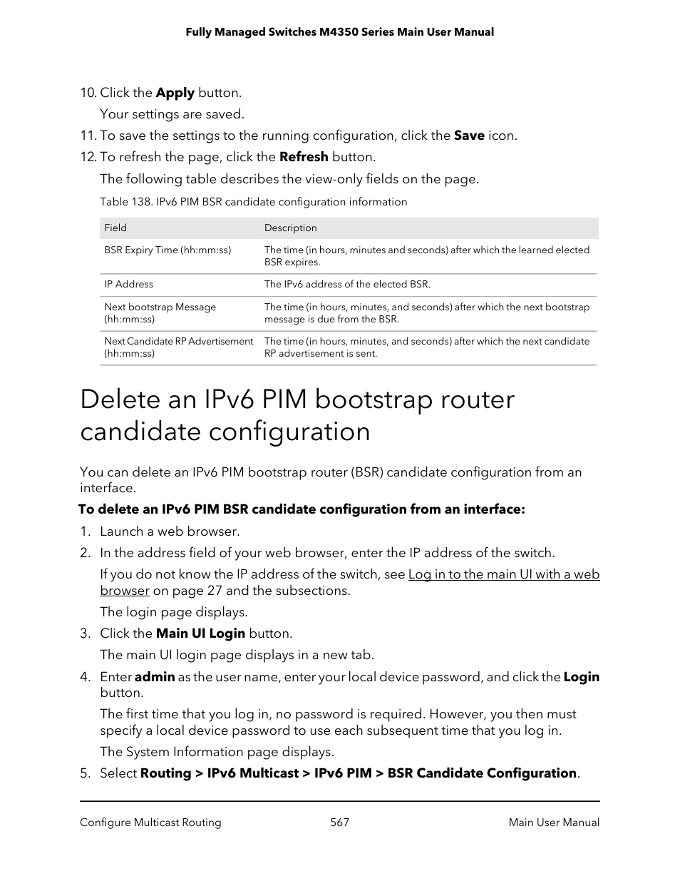 NETGEAR M4350-24F4V 24-Port 10G SFP+ Managed AV Network Switch User Manual | Page 567 / 971