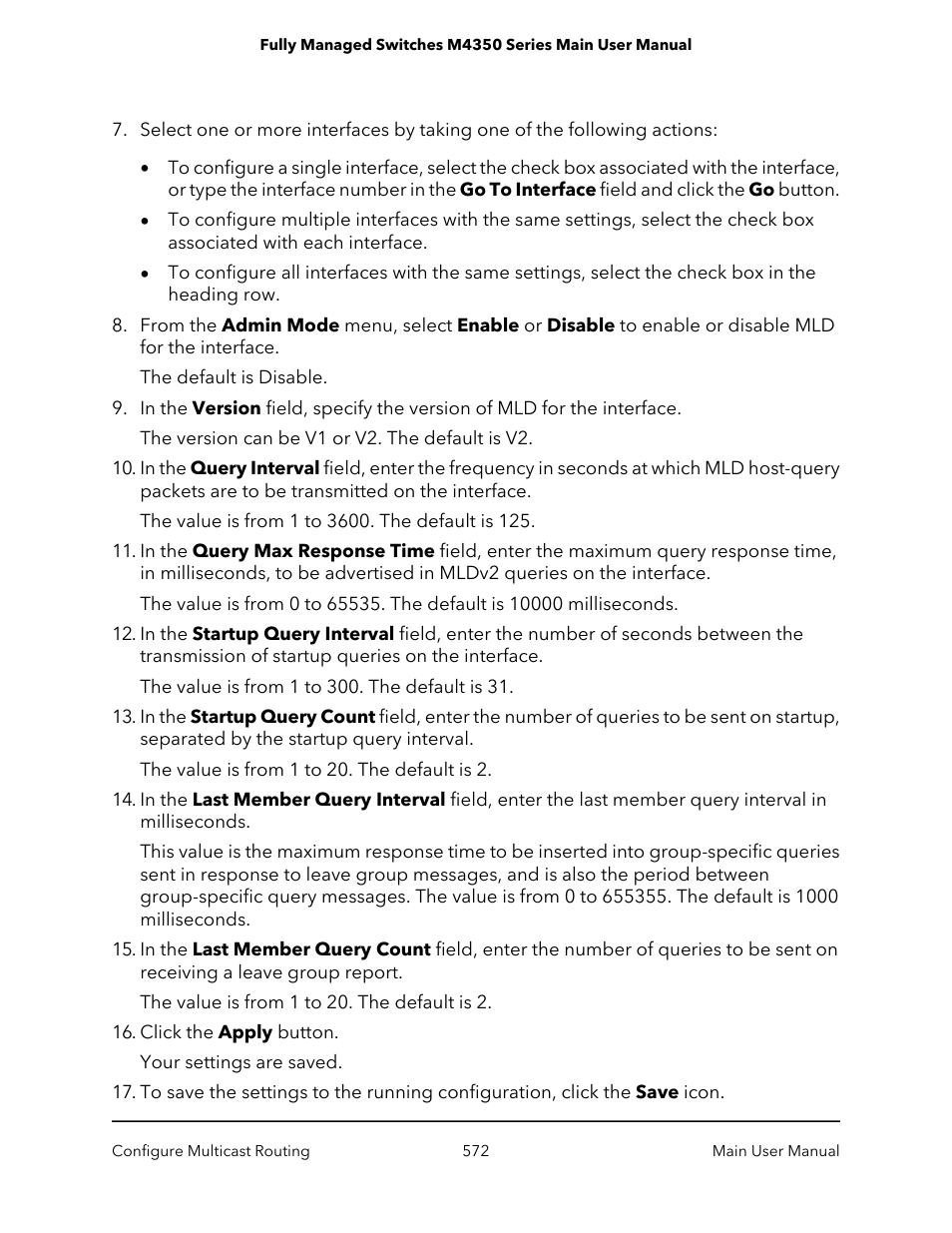 NETGEAR M4350-24F4V 24-Port 10G SFP+ Managed AV Network Switch User Manual | Page 572 / 971