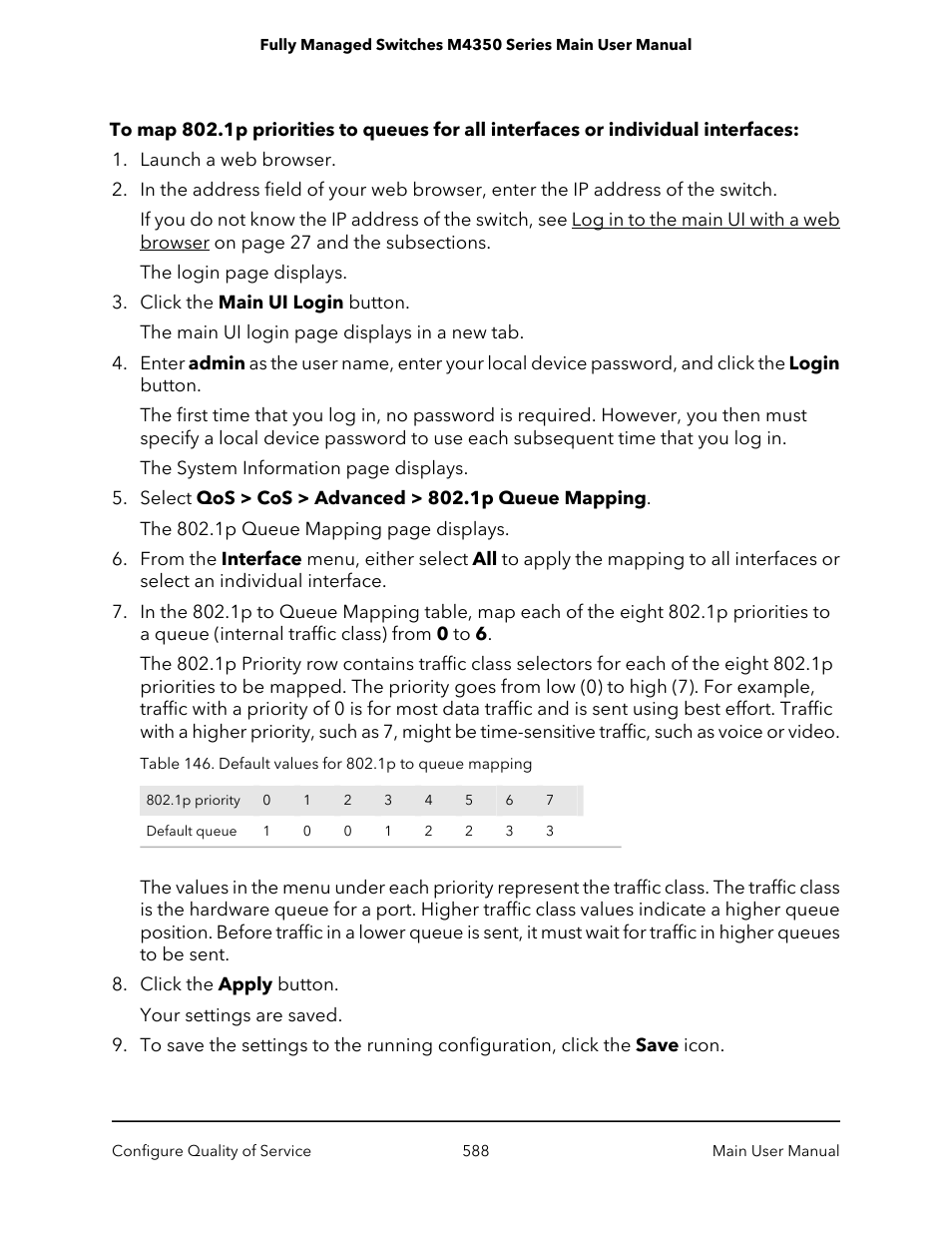 NETGEAR M4350-24F4V 24-Port 10G SFP+ Managed AV Network Switch User Manual | Page 588 / 971