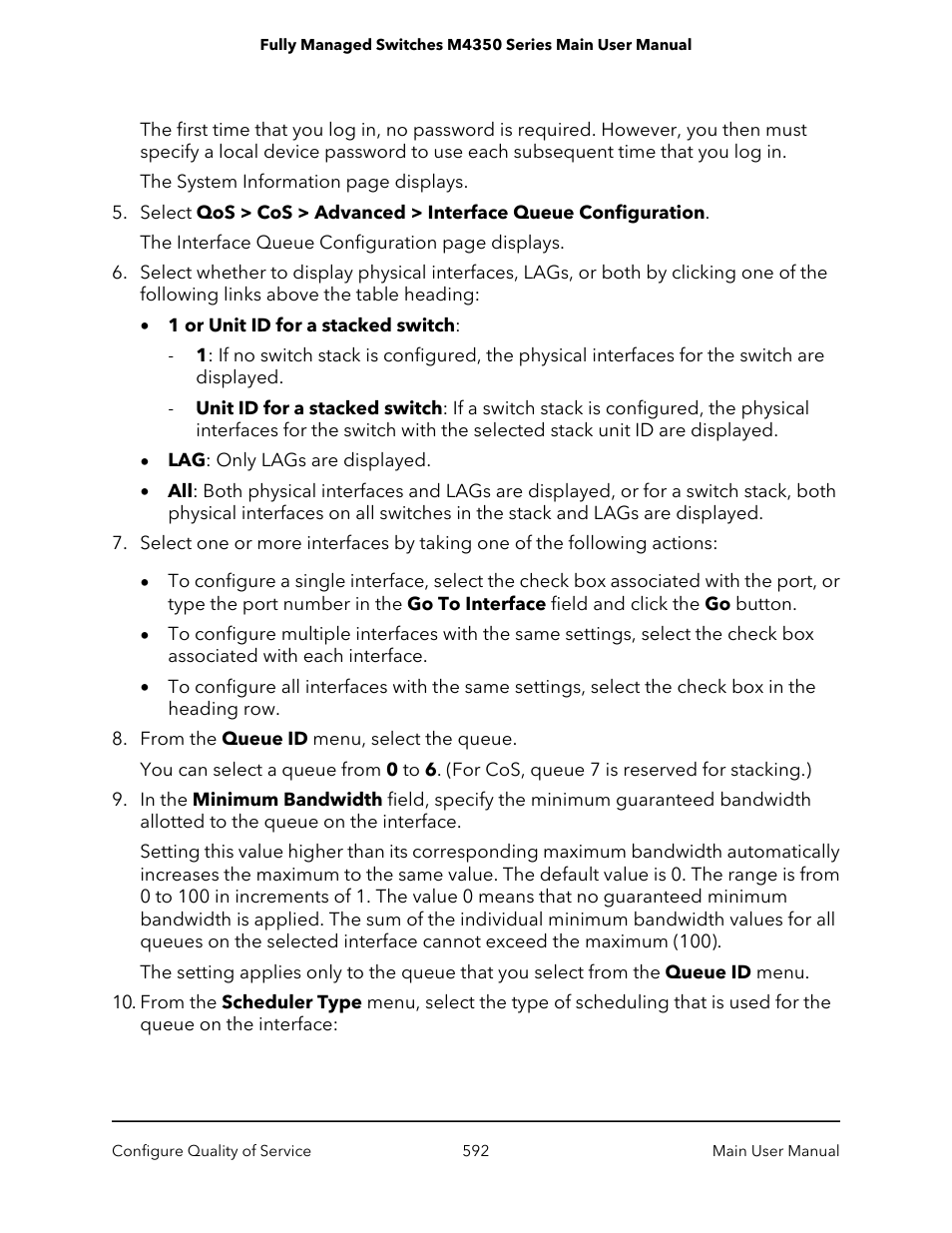 NETGEAR M4350-24F4V 24-Port 10G SFP+ Managed AV Network Switch User Manual | Page 592 / 971