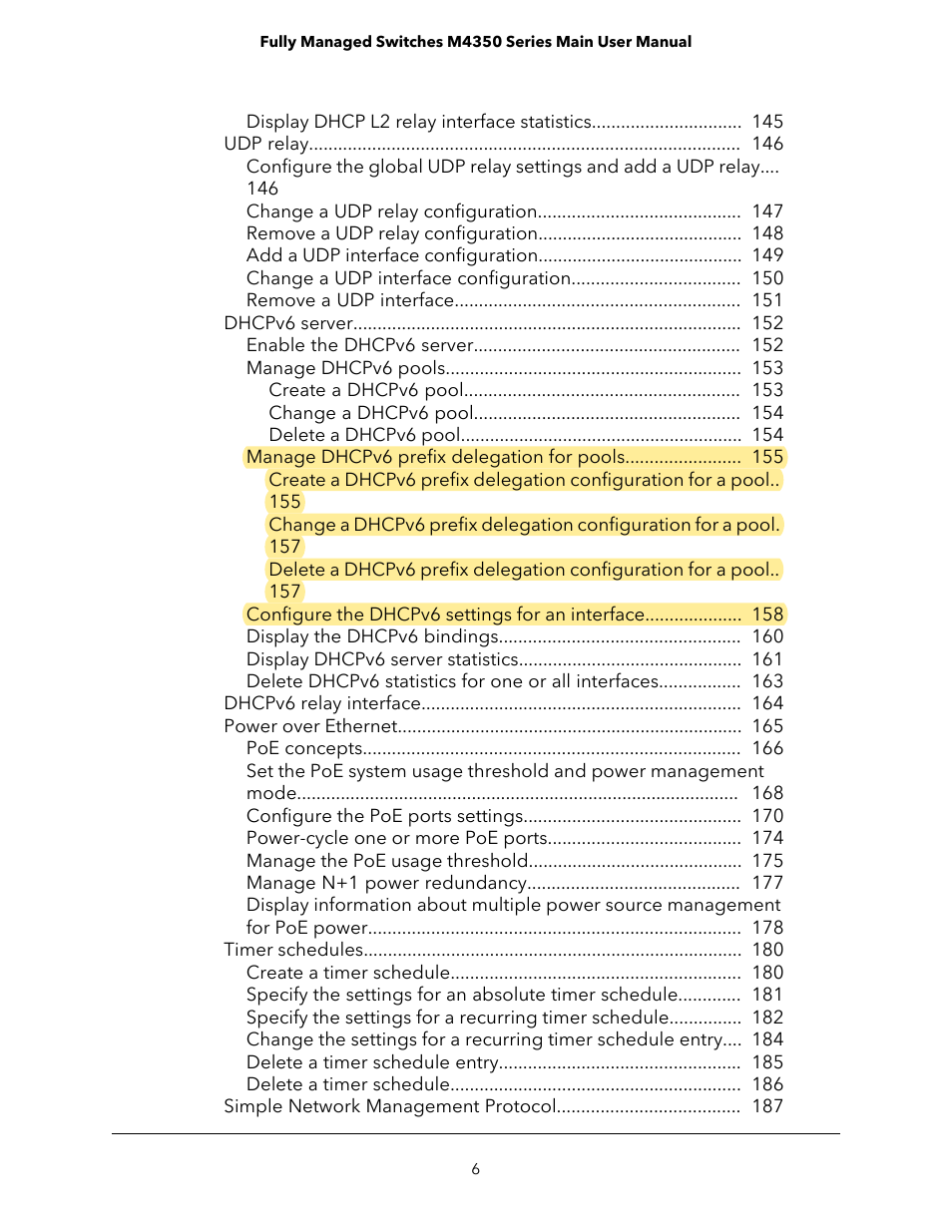 NETGEAR M4350-24F4V 24-Port 10G SFP+ Managed AV Network Switch User Manual | Page 6 / 971