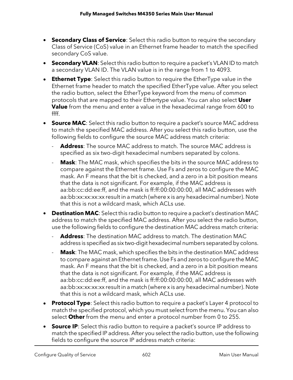 NETGEAR M4350-24F4V 24-Port 10G SFP+ Managed AV Network Switch User Manual | Page 602 / 971