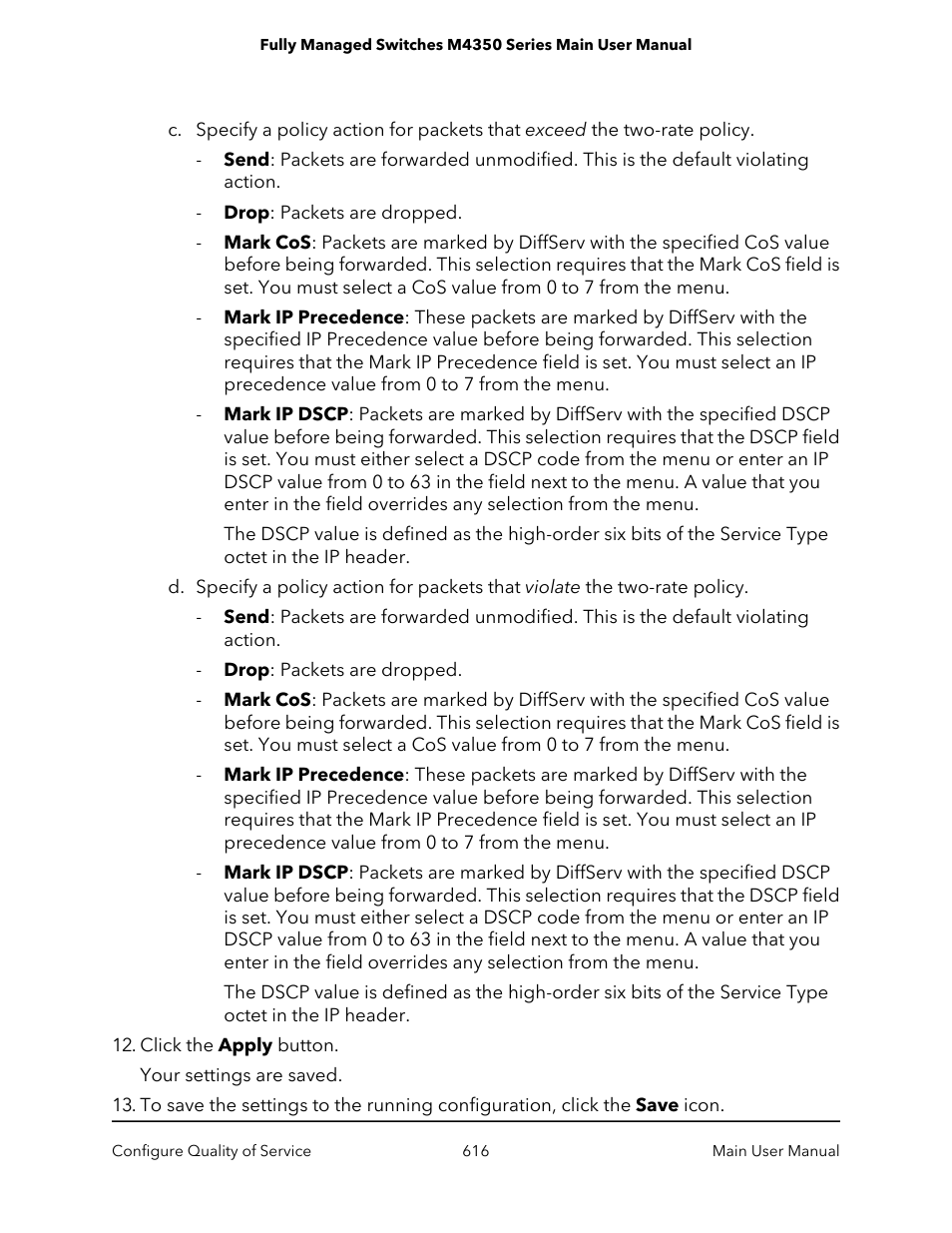 NETGEAR M4350-24F4V 24-Port 10G SFP+ Managed AV Network Switch User Manual | Page 616 / 971