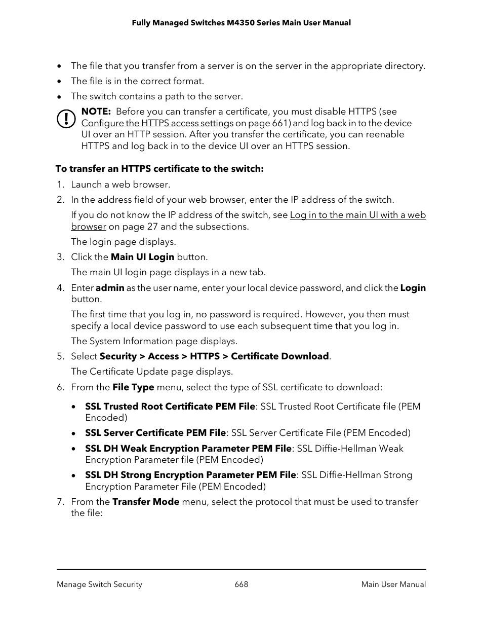 NETGEAR M4350-24F4V 24-Port 10G SFP+ Managed AV Network Switch User Manual | Page 668 / 971