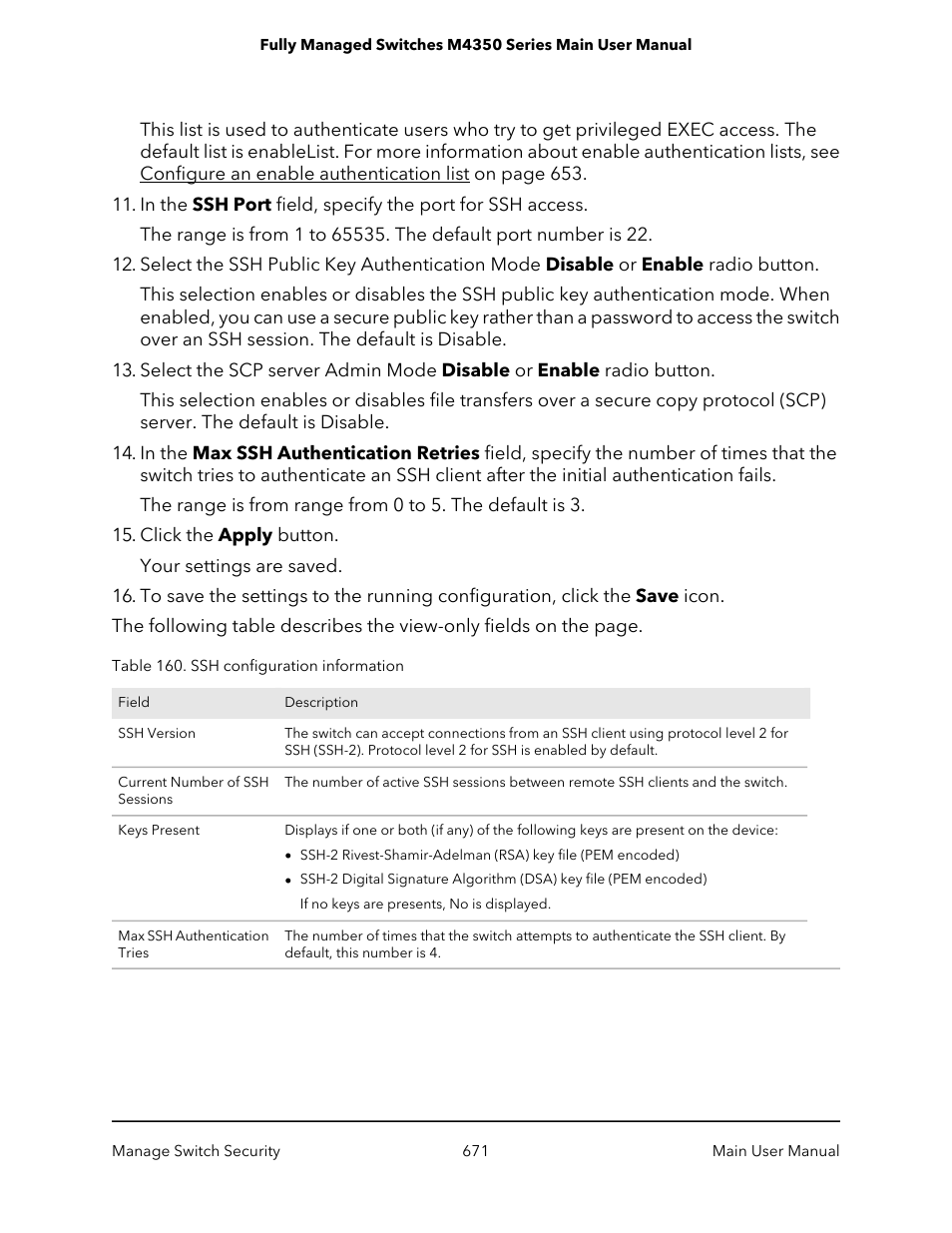 NETGEAR M4350-24F4V 24-Port 10G SFP+ Managed AV Network Switch User Manual | Page 671 / 971