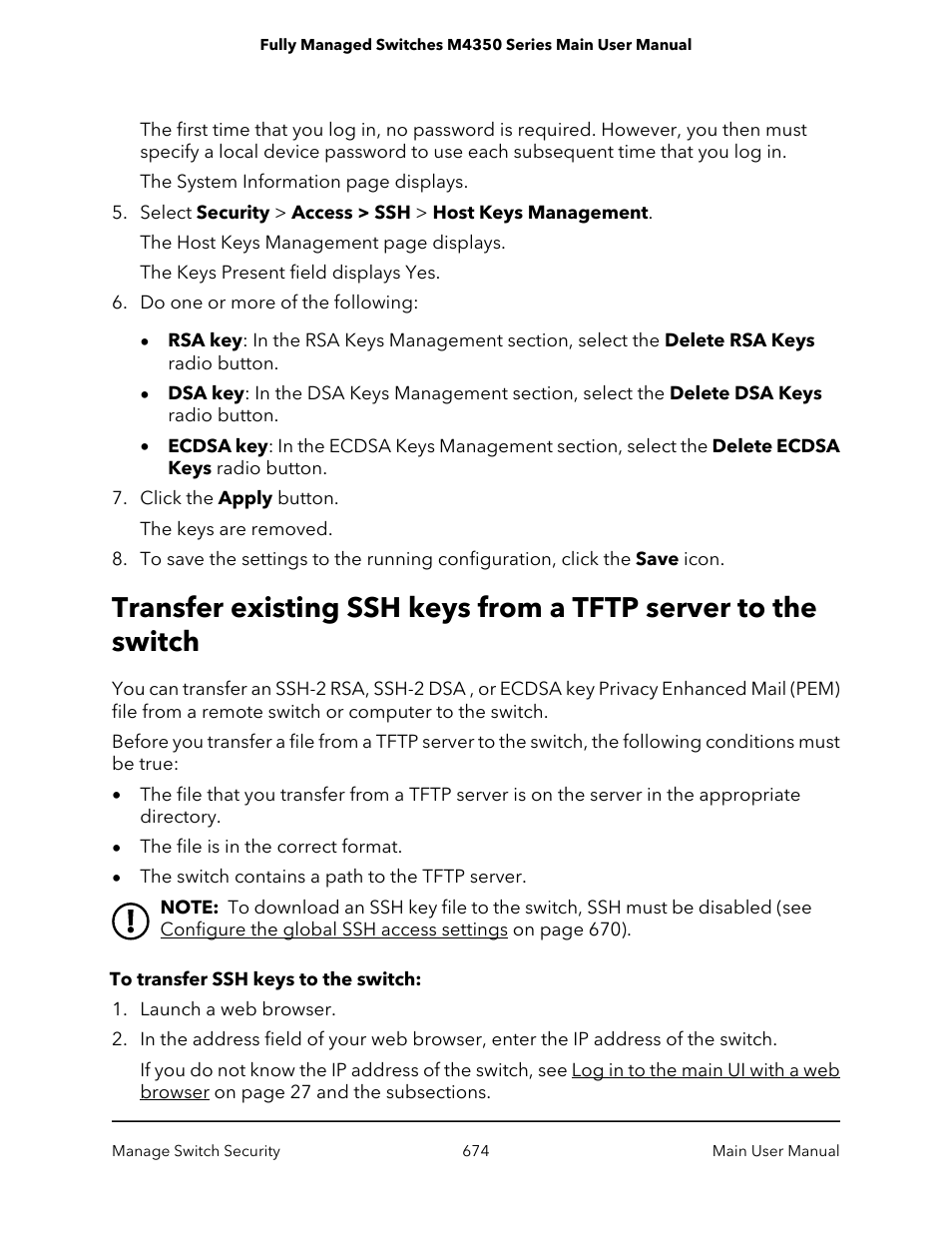 NETGEAR M4350-24F4V 24-Port 10G SFP+ Managed AV Network Switch User Manual | Page 674 / 971