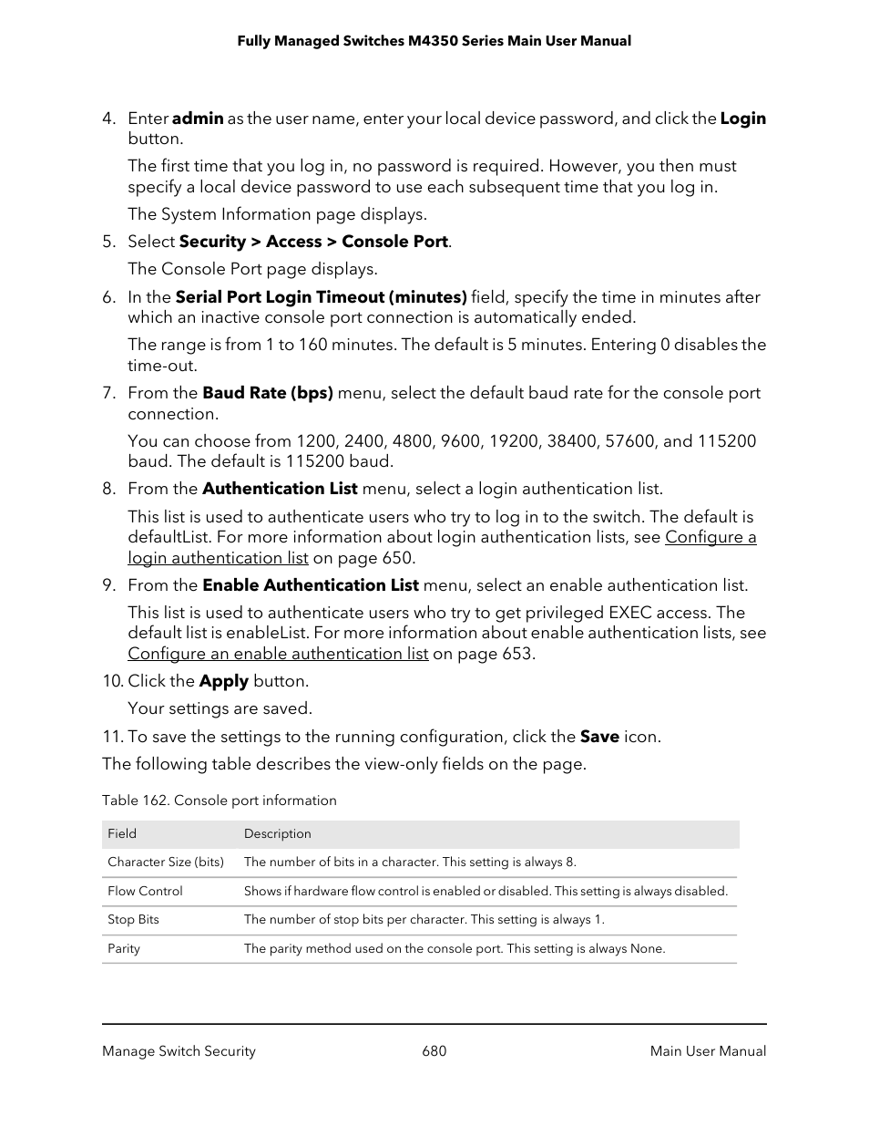 NETGEAR M4350-24F4V 24-Port 10G SFP+ Managed AV Network Switch User Manual | Page 680 / 971