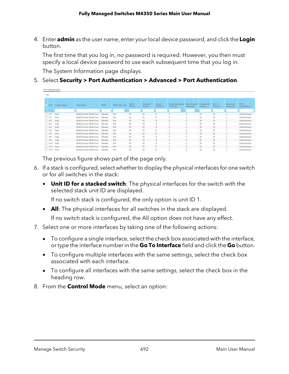 NETGEAR M4350-24F4V 24-Port 10G SFP+ Managed AV Network Switch User Manual | Page 692 / 971