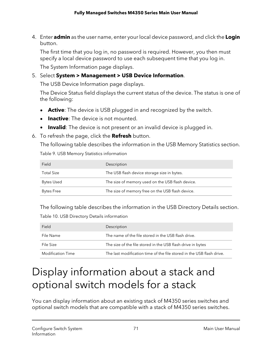 NETGEAR M4350-24F4V 24-Port 10G SFP+ Managed AV Network Switch User Manual | Page 71 / 971