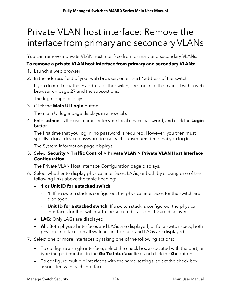 And secondary vlans | NETGEAR M4350-24F4V 24-Port 10G SFP+ Managed AV Network Switch User Manual | Page 724 / 971