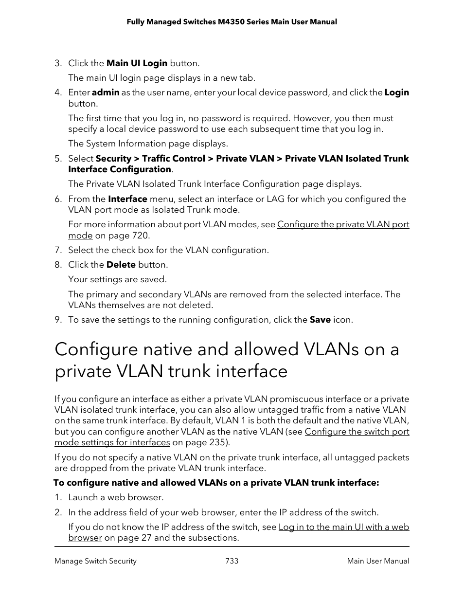 NETGEAR M4350-24F4V 24-Port 10G SFP+ Managed AV Network Switch User Manual | Page 733 / 971