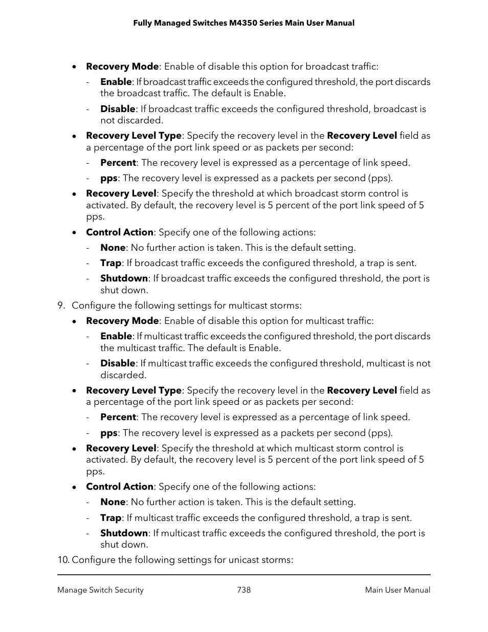 NETGEAR M4350-24F4V 24-Port 10G SFP+ Managed AV Network Switch User Manual | Page 738 / 971