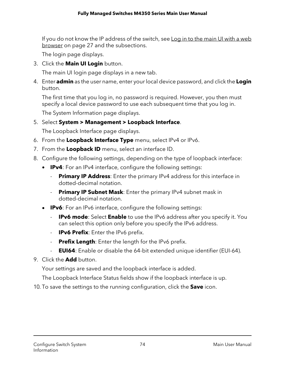 NETGEAR M4350-24F4V 24-Port 10G SFP+ Managed AV Network Switch User Manual | Page 74 / 971