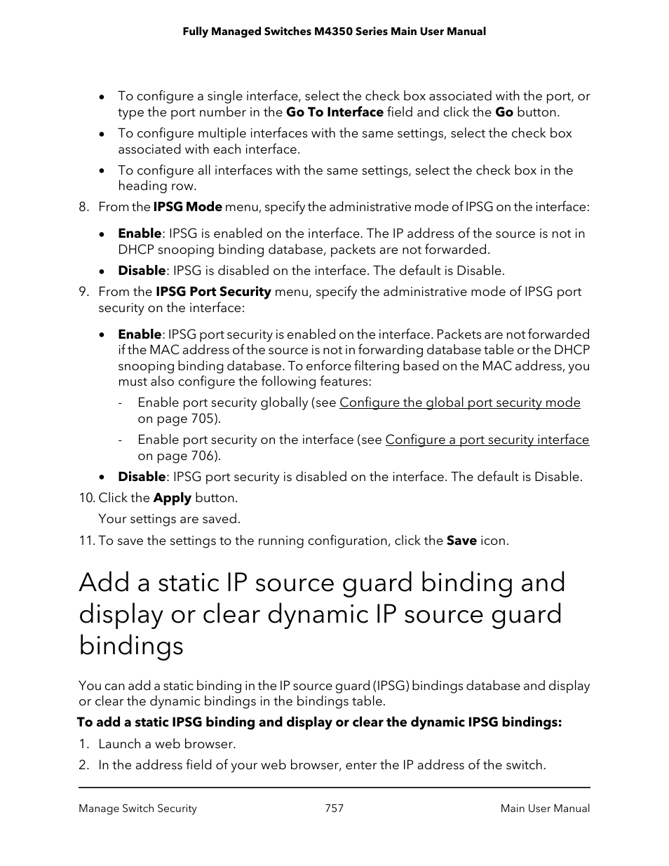 NETGEAR M4350-24F4V 24-Port 10G SFP+ Managed AV Network Switch User Manual | Page 757 / 971