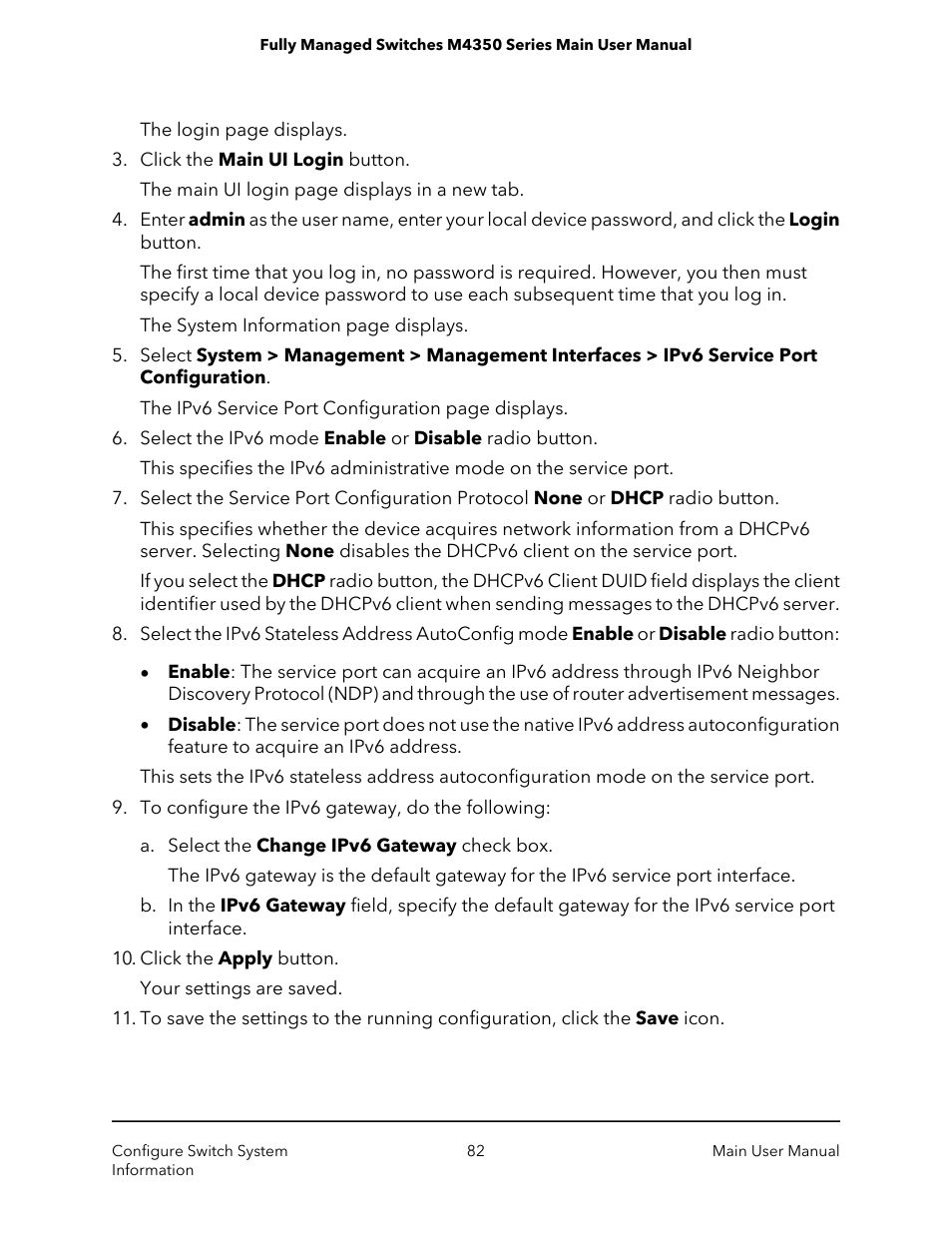 NETGEAR M4350-24F4V 24-Port 10G SFP+ Managed AV Network Switch User Manual | Page 82 / 971