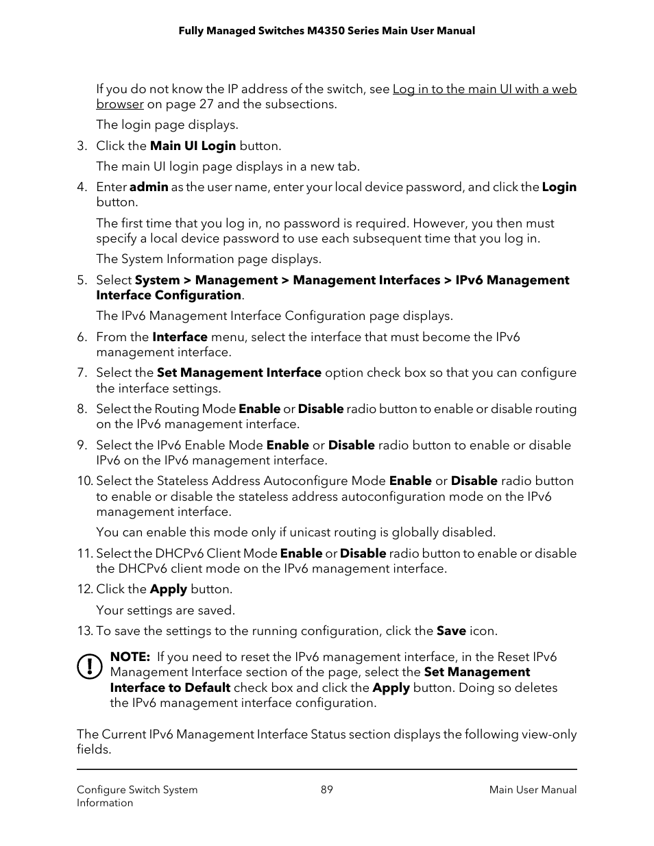 NETGEAR M4350-24F4V 24-Port 10G SFP+ Managed AV Network Switch User Manual | Page 89 / 971