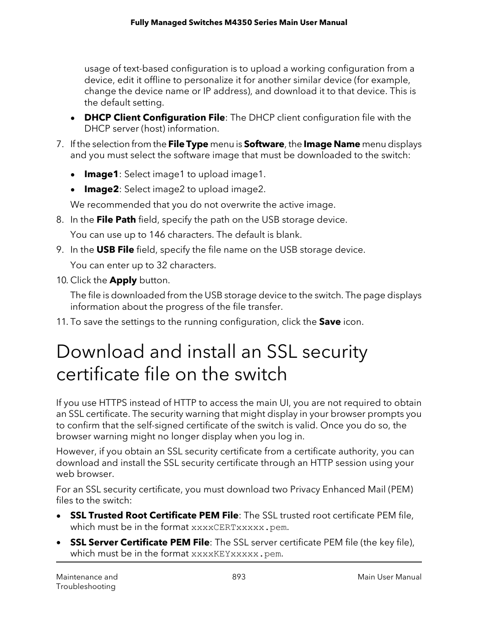 NETGEAR M4350-24F4V 24-Port 10G SFP+ Managed AV Network Switch User Manual | Page 893 / 971