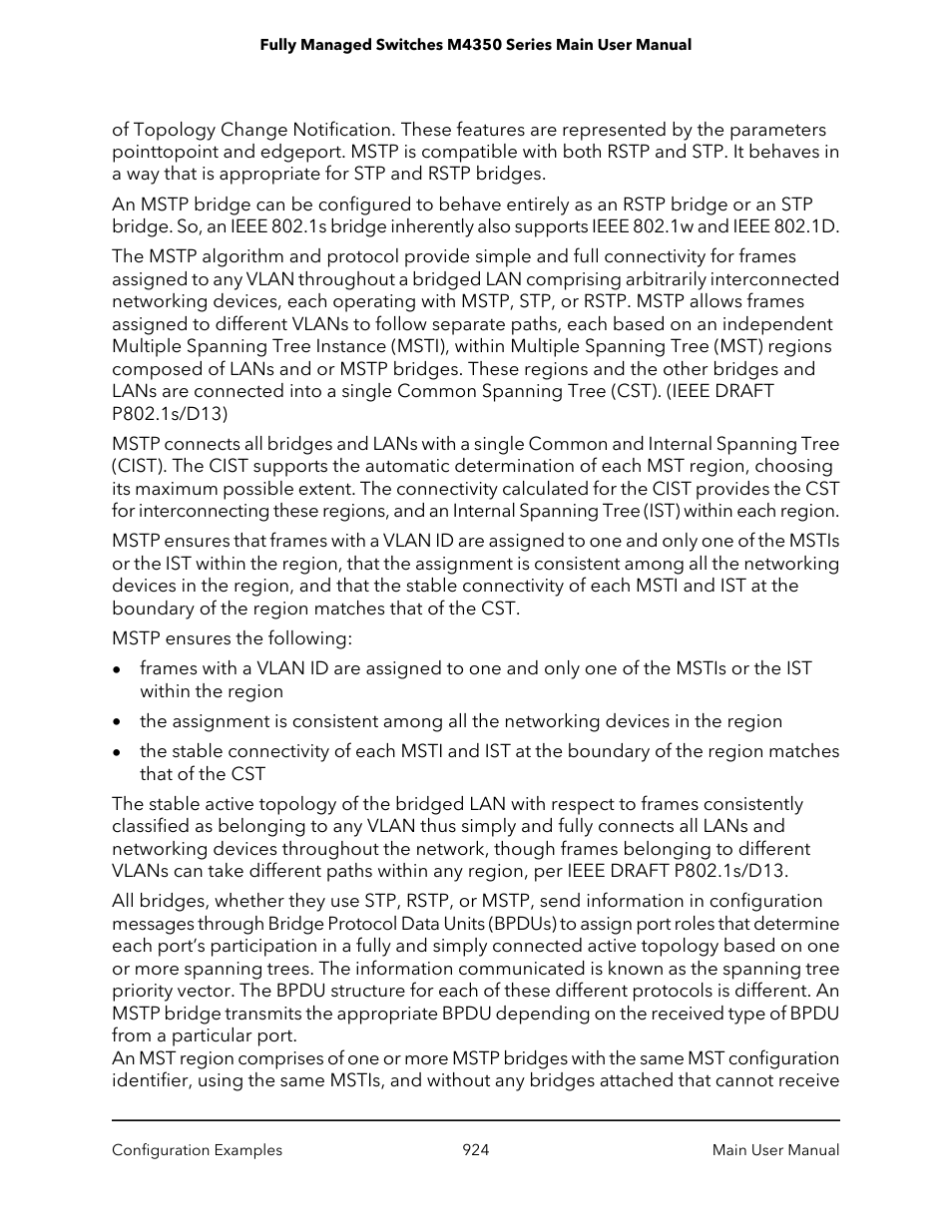 NETGEAR M4350-24F4V 24-Port 10G SFP+ Managed AV Network Switch User Manual | Page 924 / 971