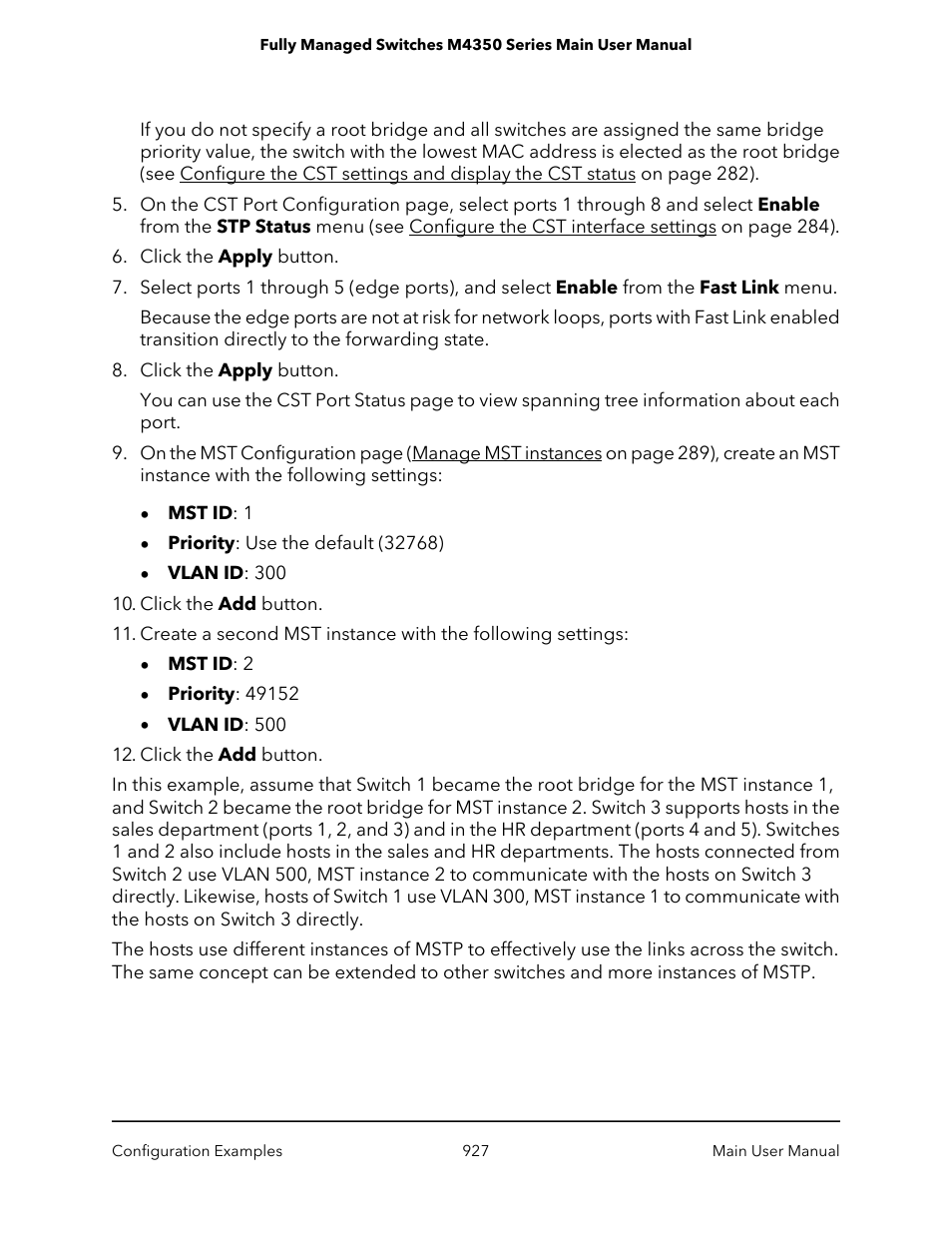 NETGEAR M4350-24F4V 24-Port 10G SFP+ Managed AV Network Switch User Manual | Page 927 / 971