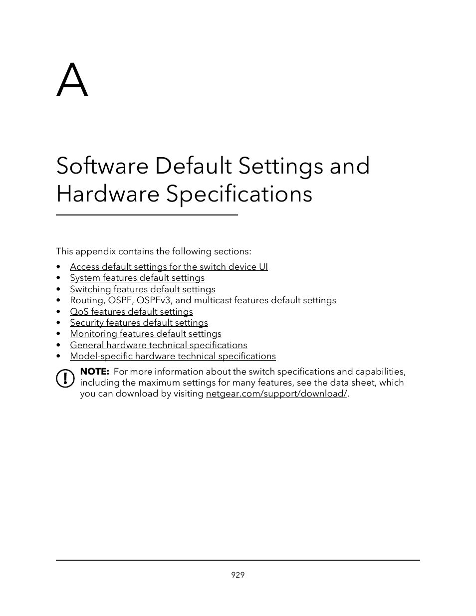 NETGEAR M4350-24F4V 24-Port 10G SFP+ Managed AV Network Switch User Manual | Page 929 / 971